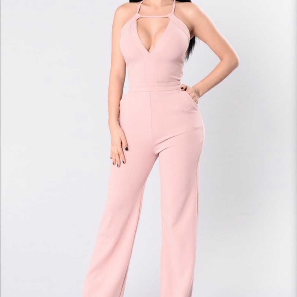 Well Dressed Jumpsuit - Pink - 3X - Fashion Nova